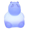 Lampada notturna ippopotamo in silicone. 1+