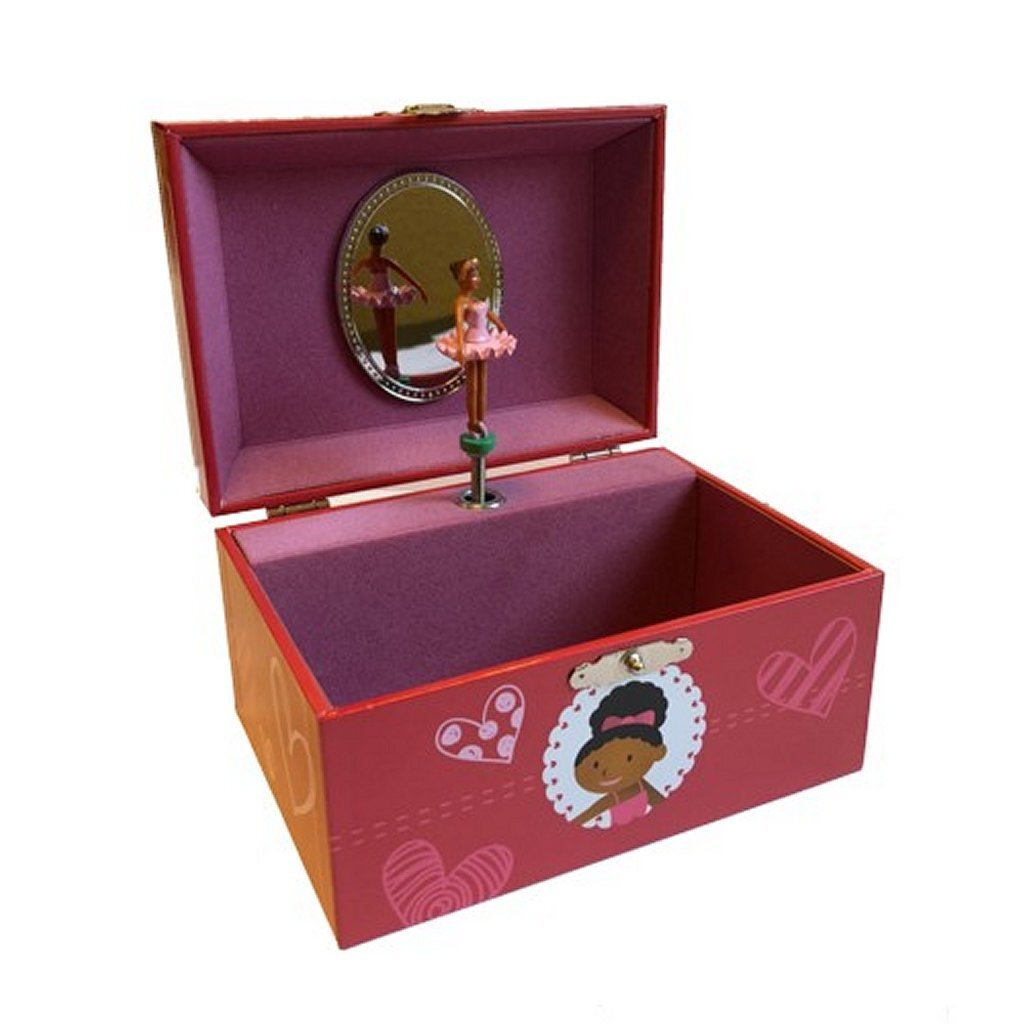 Simplemente para niños simplemente para Ballerina Jeweler Box con música