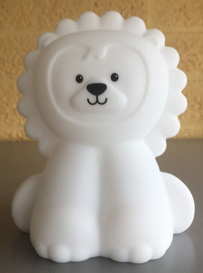 Lampada da notte leone in silicone. 1+