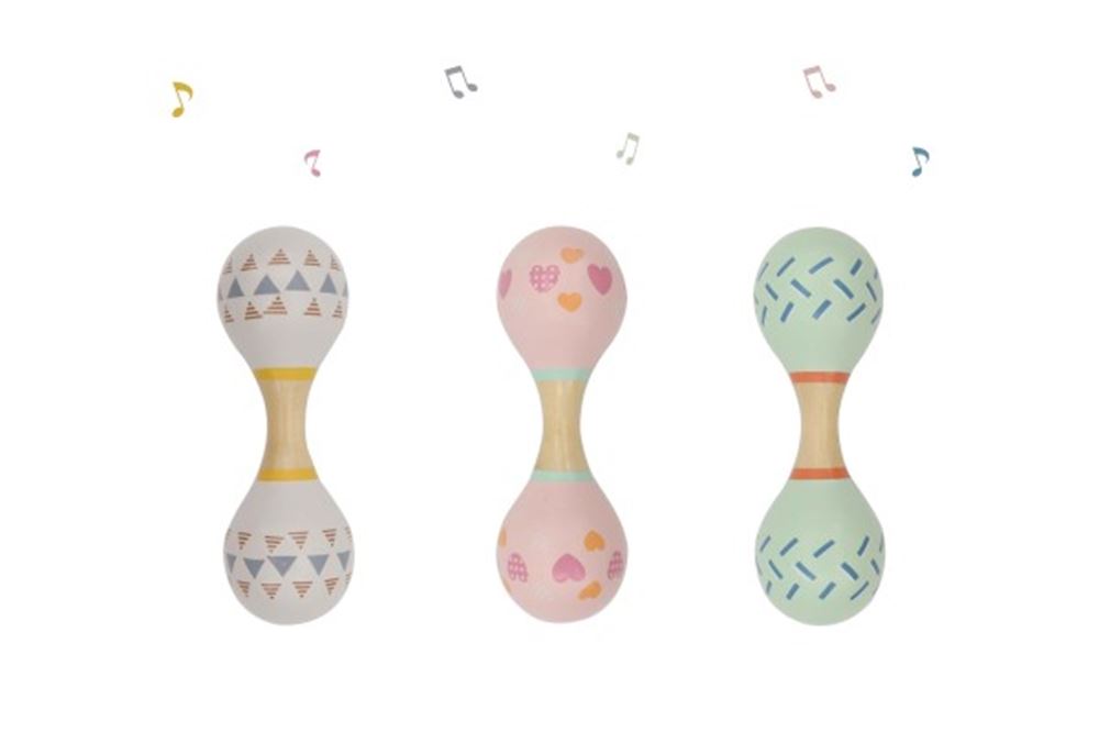Manubrio da samba. 3 assortimento. 1+