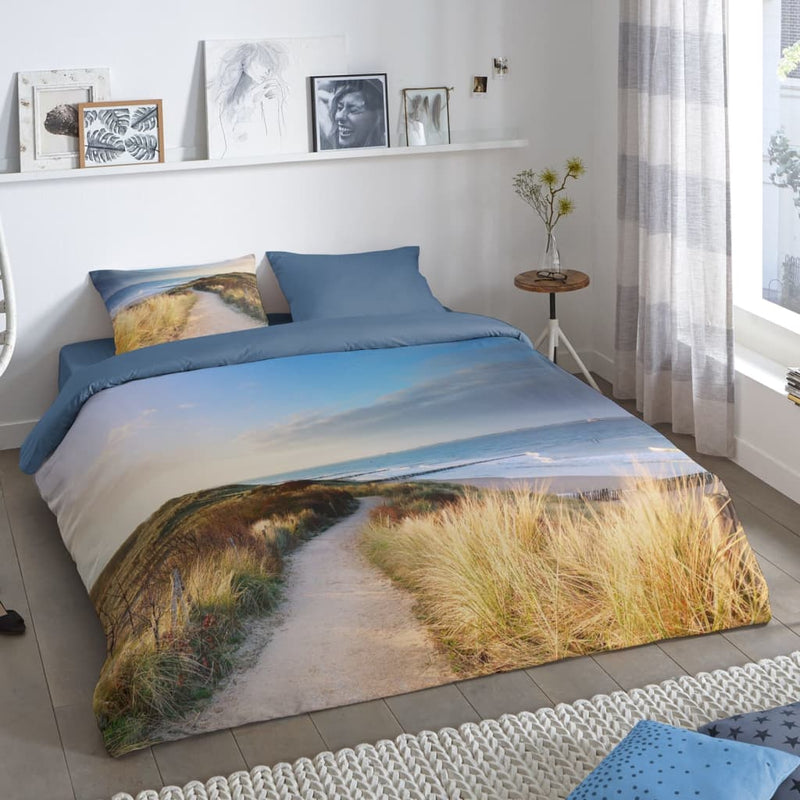 Buenos días buenos días dunas de cobertura de edredón 155x220 cm multicolores