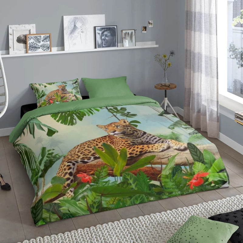 Buenos días buenos días cubierta edredón jungla 200x200 220 cm multicolor