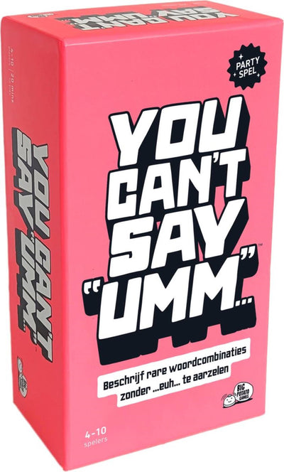 Asmodee you can't say umm party card game (nl)