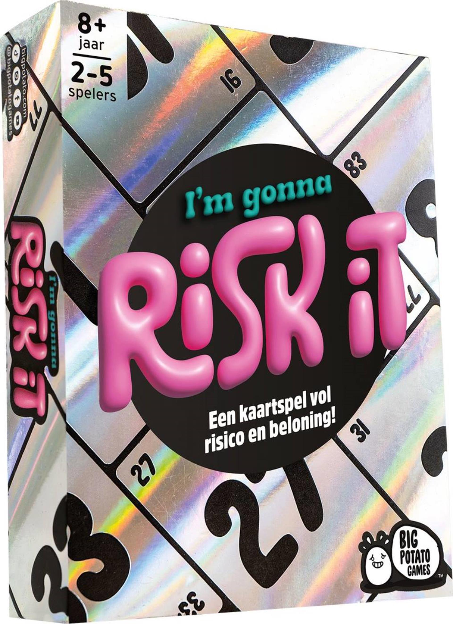 Asmodee Risk It - emozionante gioco di società per amici e familiari - gioco di carte - da 2 a 5 giocatori - a partire da 8 anni - ideale come gioco da viaggio