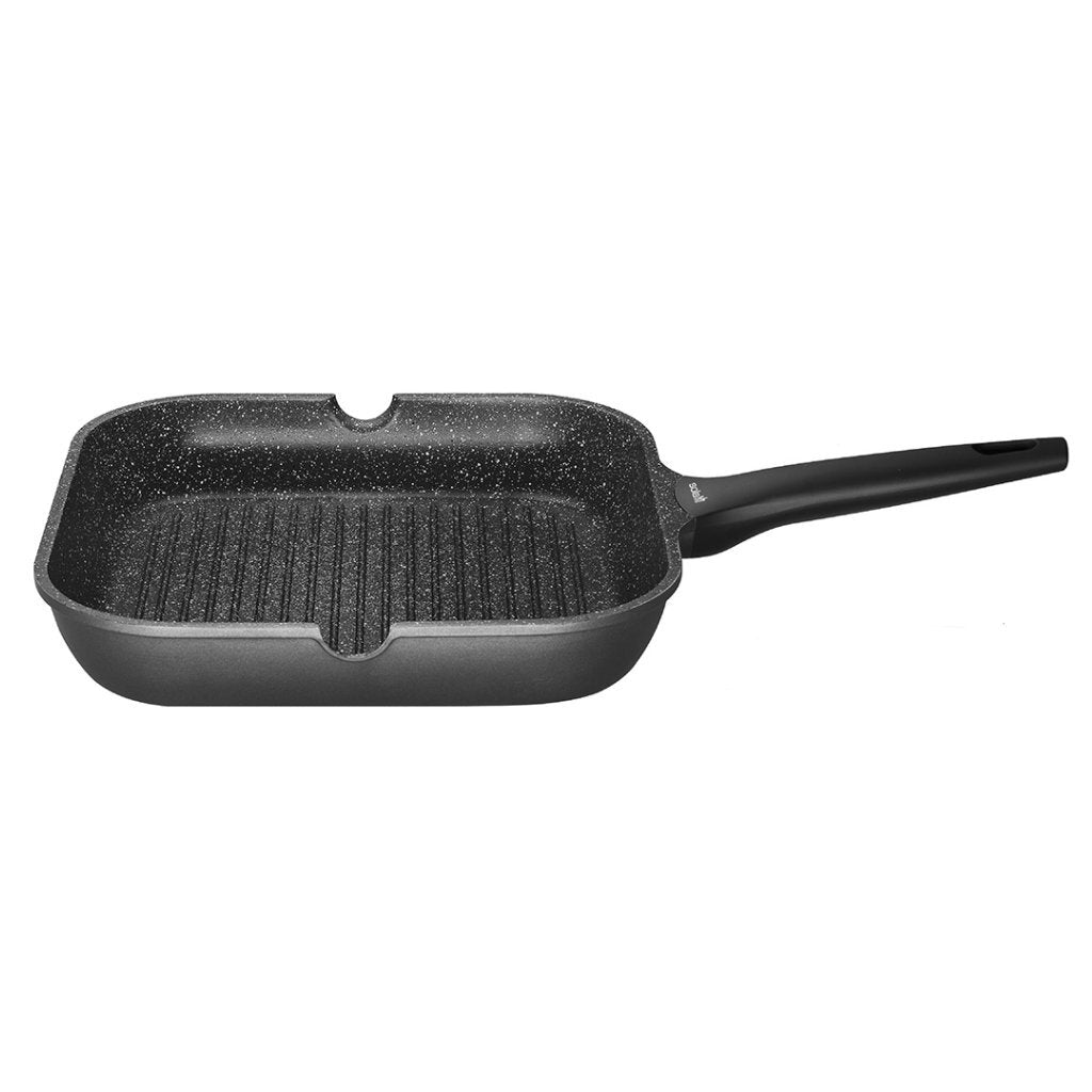 SOLA SOLA Fair Cooking Grill Pan de 28x28 cm Negro