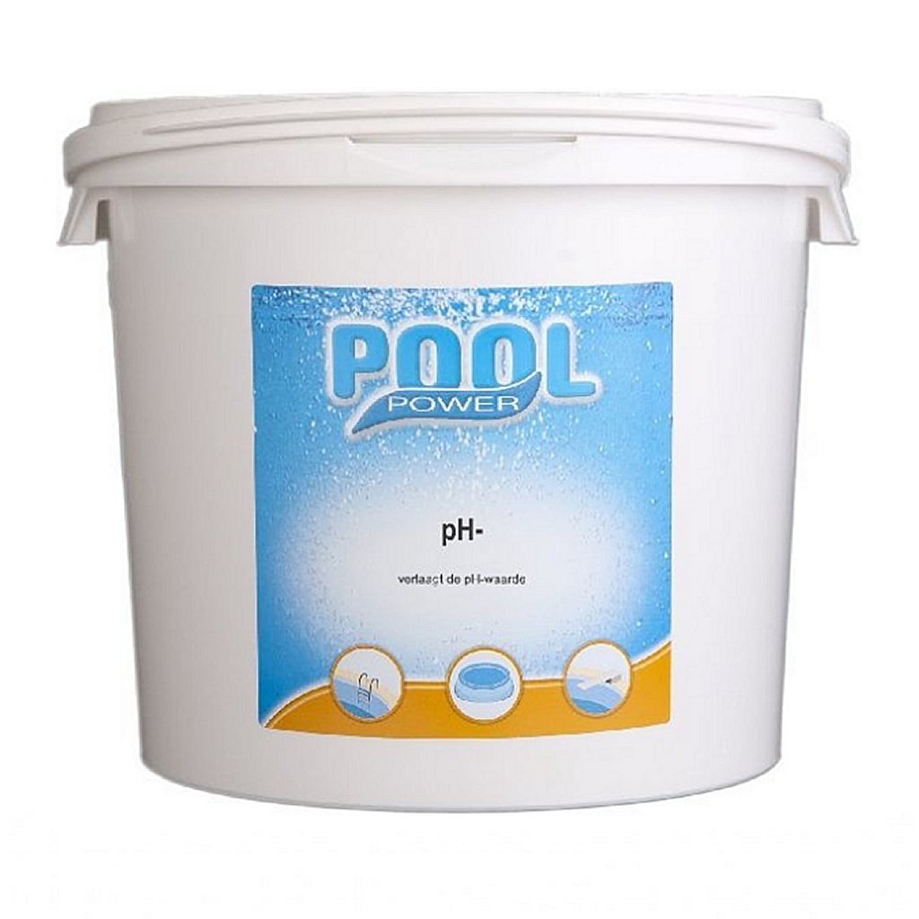 Piscina potencia de piscina ph-min 7 kg