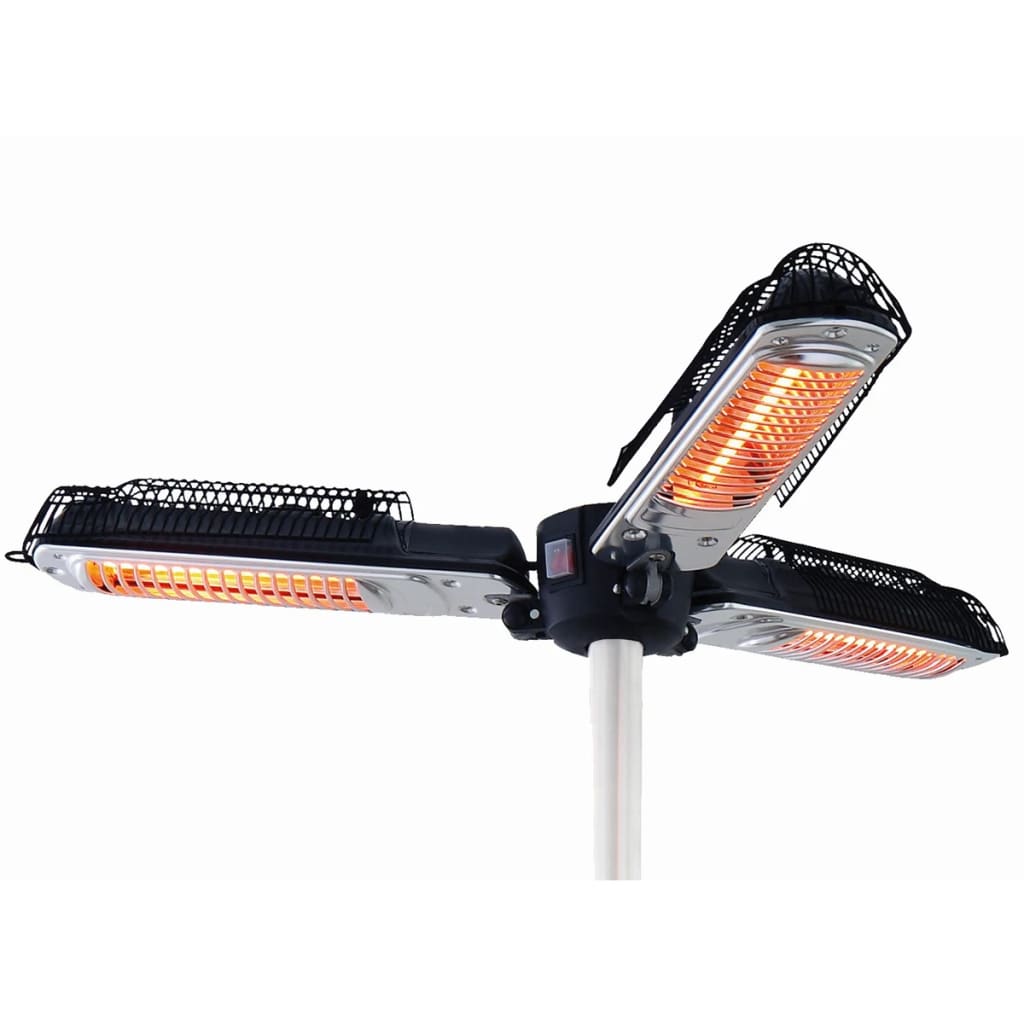 Sunred Sunred Parasol Heating 2000 W Halógeno negro y plateado PH10