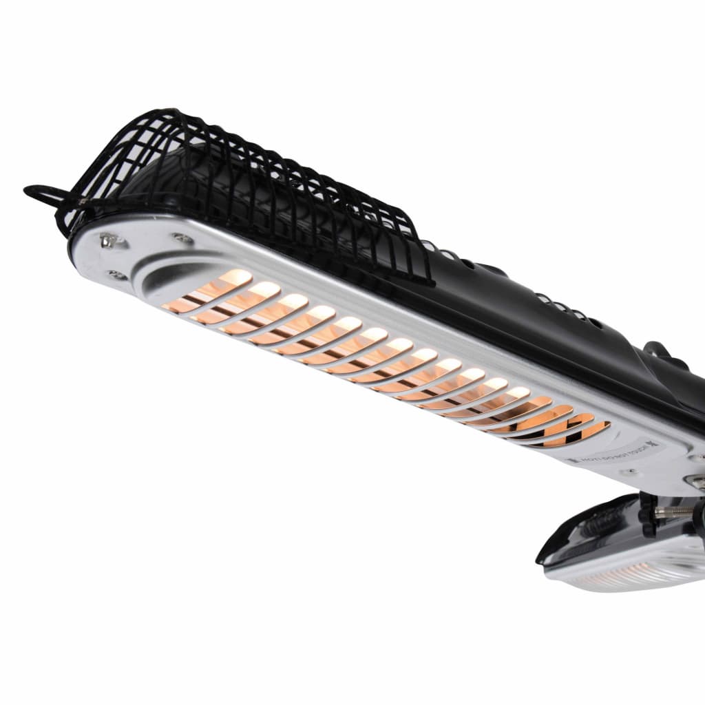 Sunred Sunred Parasol Heating 2000 W Halógeno negro y plateado PH10