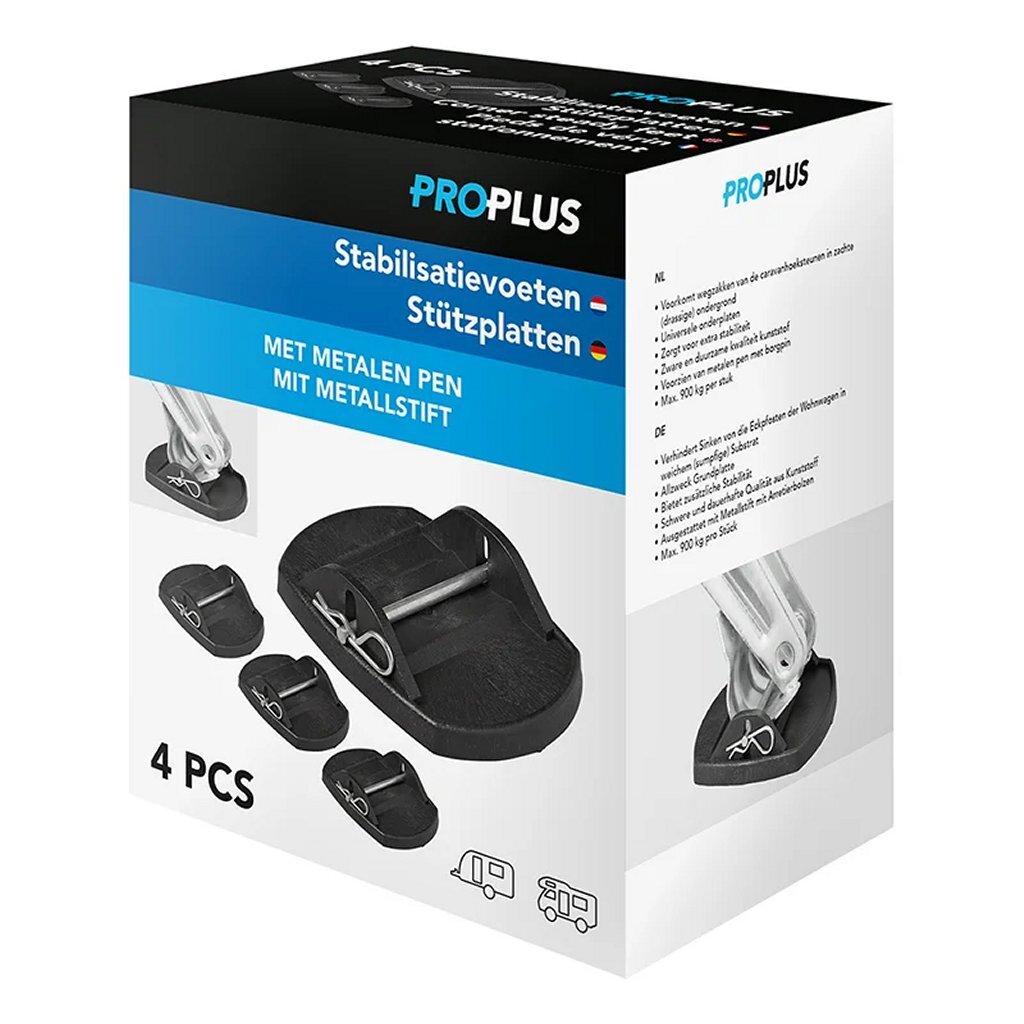 ProPlus Stabilization Foots With Borgpen Black 4 pieces