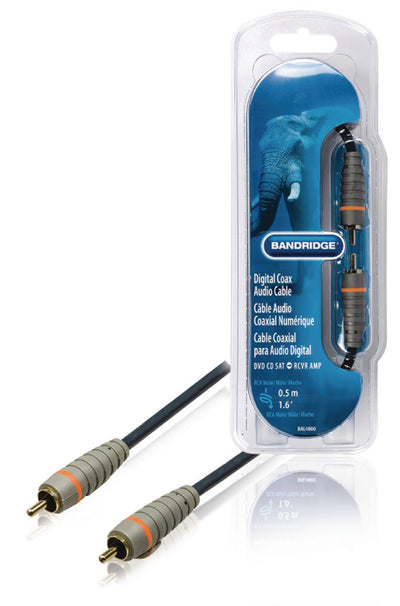 Bandridge Bandridge BAL4800 Cable de audio coaxial digital BAL4800 0.50 m