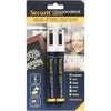 Set di marcatori di gesso 2 2-6 mm Securit bianco