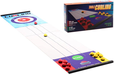 Juego de curling Johntoy para la mesa.