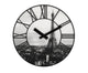 Nextime Nextime Klok 3004 La Ville, Ø39 cm, muro, bianco