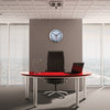 Nextime Nextime NE-3999AR Reloj de pared Slide. 35 cm, aluminio cepillado, #039;