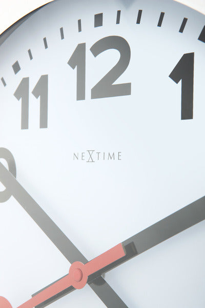 Nextime Nextime NE-3999Ar Slimitali da parete. 35 cm, alluminio spazzolato, #039;