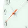 Nextime nextime ne-8817wi wandklok dia. 30 x 3.5 cm, glass, white, 'classy round'