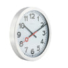 Nextime Nextime NE-3998AR Slide de reloj de pared. 19 cm, aluminio cepillado, 'estación'
