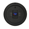 Nextime Nextime NE-3998st Wall Clock Slide. 19 cm, aluminio cepillado, 'estación'
