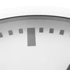 Nextime Nextime NE-3998st Wall Clock Slide. 19 cm, aluminio cepillado, 'estación'