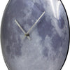 Nextime Nextime NE-3164 Slide de reloj de pared. 35 cm, vidrio de bulbo, 'Blue Dome'