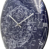 Nextime Nextime NE-3165 Slide de reloj de pared. 35 cm, bola de vidrio, 'cúpula de la vía láctea'