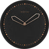 Nextime Nextime NE-3197 Sl dall'orologio da parete SWW. 35 cm, polyresina, nero