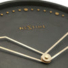 Nextime Nextime NE-3197 Sl dall'orologio da parete SWW. 35 cm, polyresina, nero