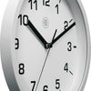 Nextime Nextime NX-7321WI Reloj de pared NXT Diámetro de 20 cm de plástico blanco, marcación blanca
