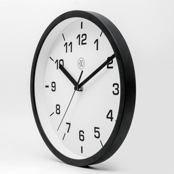 Nextime Nextime NX-7321WW Reloj de pared NXT Diámetro de 20 cm de plástico Dial blanco y blanco