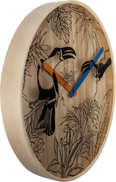 Nextime Nextime NE-3230 Orologio da parete Tropica Ø40 Wood