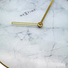 Nextime ne-8189wi wandklok marble ø 40 cm wit