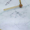 Nextime ne-8189wi wandklok marble ø 40 cm wit