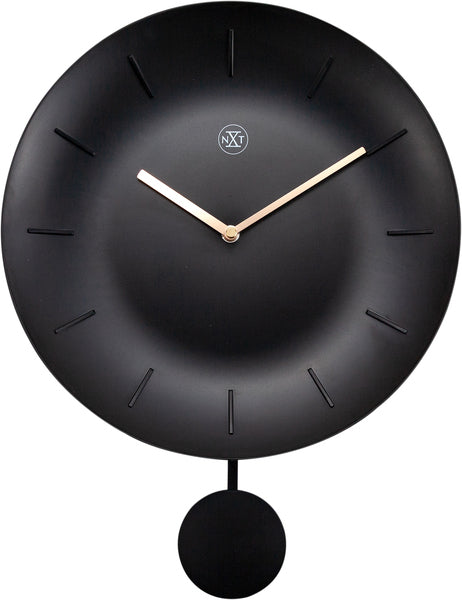 Nextime Nextime NX-7339WW Wall Clock NXT Bowl Ø 30 cm nero