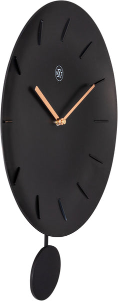 Nextime Nextime NX-7339WW Wall Clock NXT Bowl Ø 30 cm nero