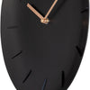 Nextime Nextime NX-7339WW Wall Clock NXT Bowl Ø 30 cm nero