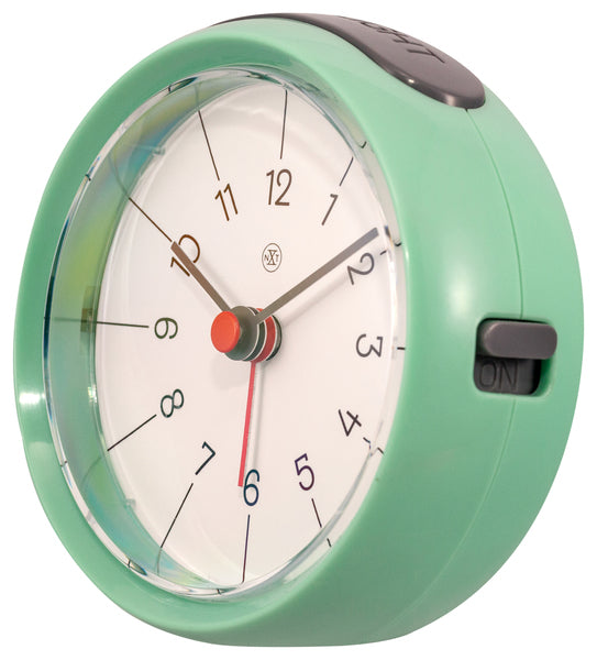 Nextime Nextime NX-7344GN Clock de alarma NXT Otto Ø 9.5 x 3.8 cm verde