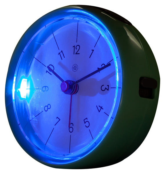 Nextime Nextime NX-7344GN Clock de alarma NXT Otto Ø 9.5 x 3.8 cm verde