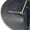 Nextime Nextime NE-5222ZW Table Clock Marble Tabella Dia 20 cm Black