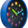 Nextime Nextime NX-7356 Reloj de pared NXT APOLLO DIA 30cm de plástico azul