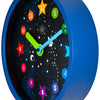 Nextime Nextime NX-7356 Reloj de pared NXT APOLLO DIA 30cm de plástico azul