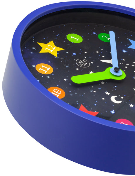 Nextime Nextime NX-7356 Orologio da parete NXT Apollo Dia 30 cm Blu in plastica