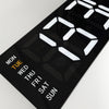 Reloj de pared súper digital Nextime ne-3322 38,8x12,9 cm