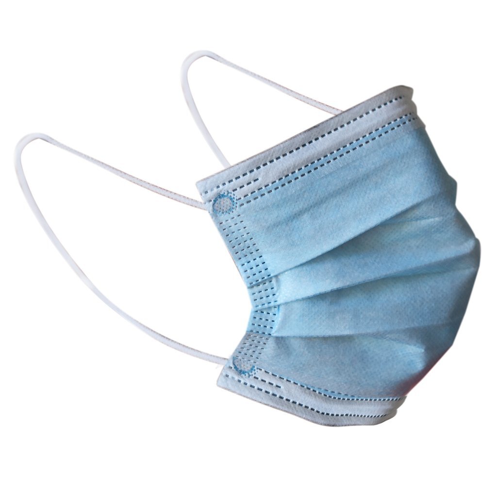 Facemask Mondkapjes 3-laags Hypoallergeen Anti-Allergisch 10 Stuks