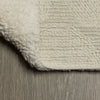 Ciottolo per vasca da bagno di pelle di foca 60x90 cm di cotone color avorio