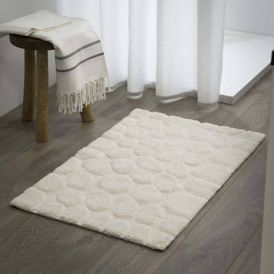 Sealskin badmat pebbles 60x90 cm katoen ivoorkleurig