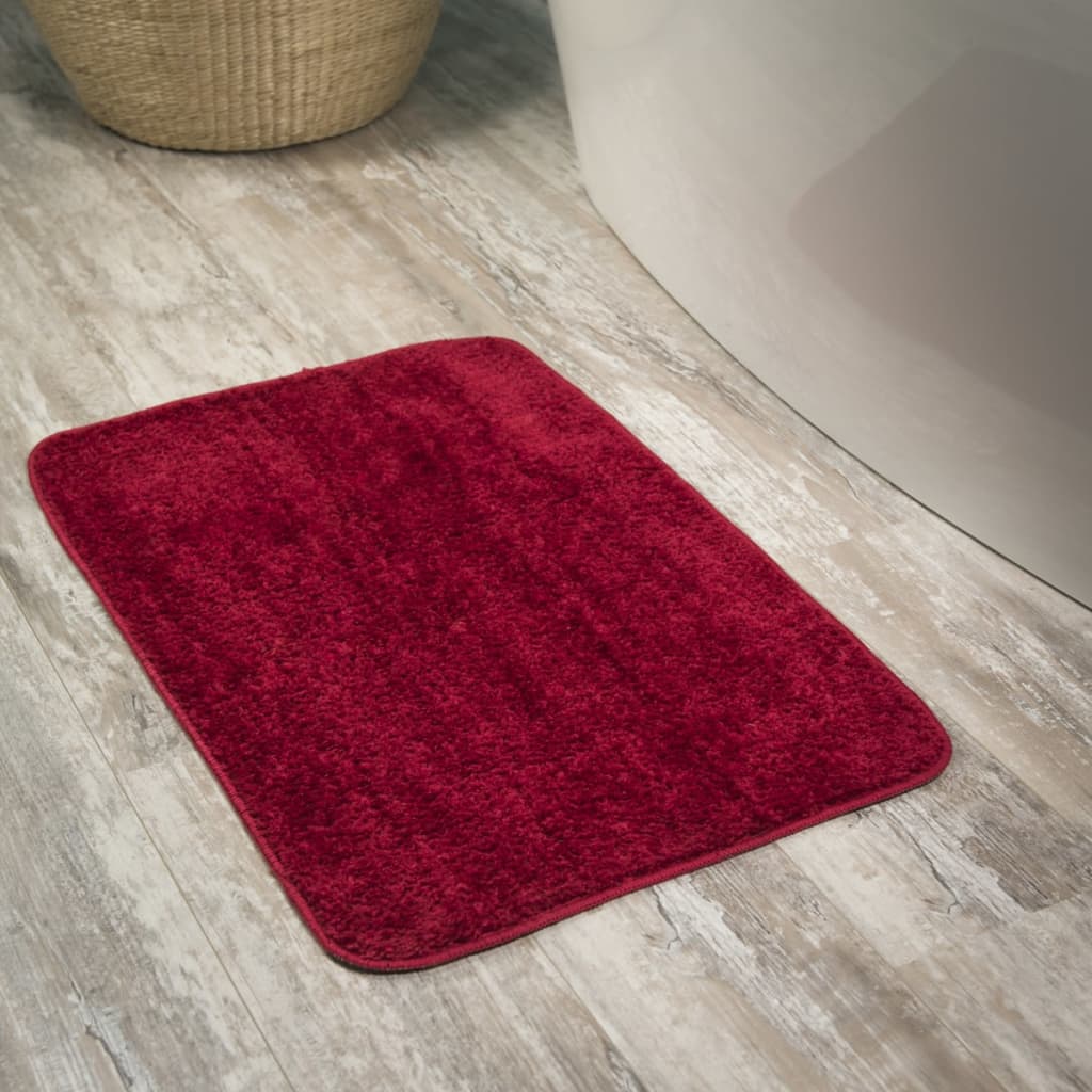 Cocchetto sigillo tappetino da bagno guarnizione doux 50 x 80 cm rosso 294425459