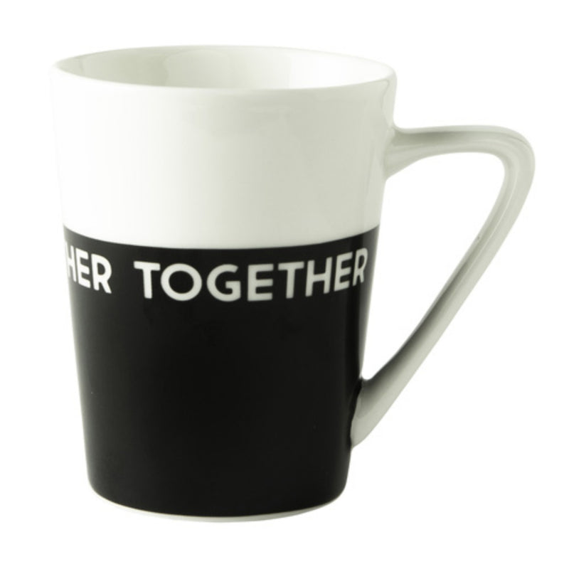 Mug rosa olandese olandese insieme bianco
