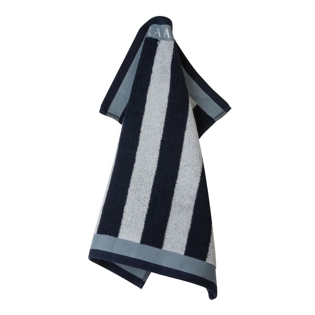 Laura Ashley Laura Ashley Kitchen Tokel Stripe di mezzanotte 50x50 cm Blu scuro