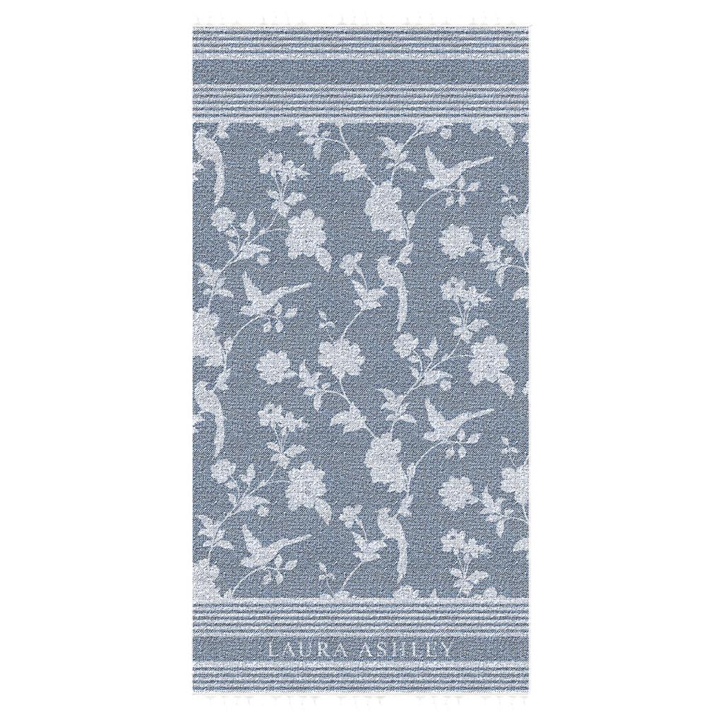 Laura Ashley Laura Ashley Hamam TAPLE Elveden Midnight 90x180 CM Blue White