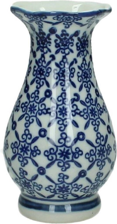 Kersten Kersten Vase porcelana azul 8x8x15cm